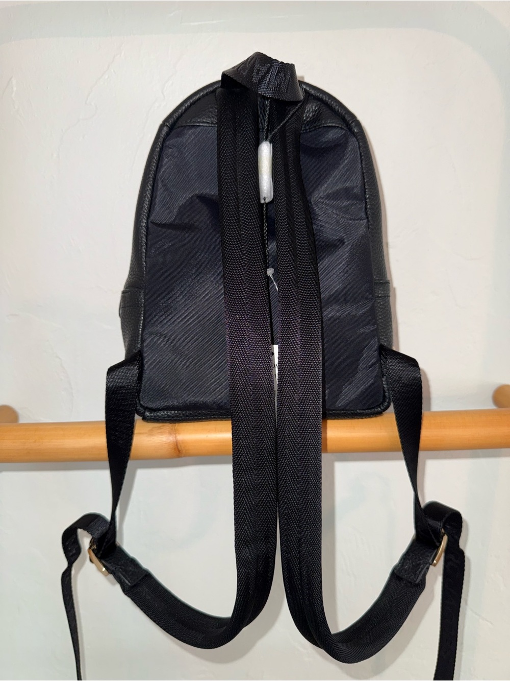 Marc Jacobs Leather Mini Backpack Bag New Black - Picture 9 of 15